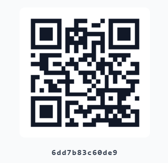 Pass the QR Digit Code to Vendor